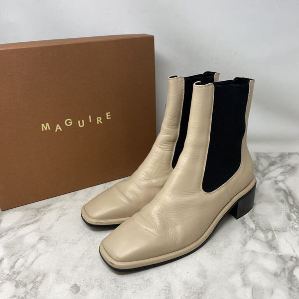 MAGUIRE WOMEN'S BOOTS beige black 40
