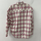 ROOTS WOMEN'S BLOUSE/SHIRT white purple red S