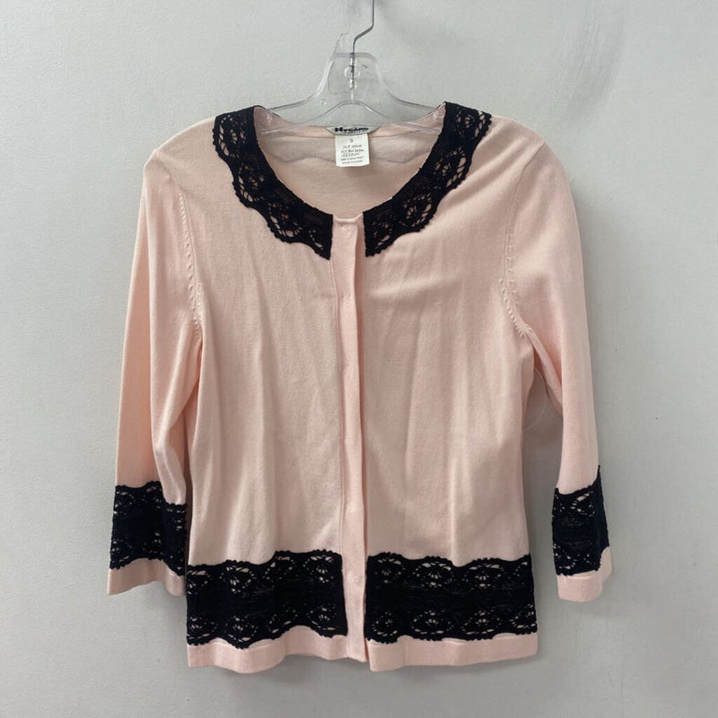 NYGARD WOMEN'S CARDIGAN pink black S