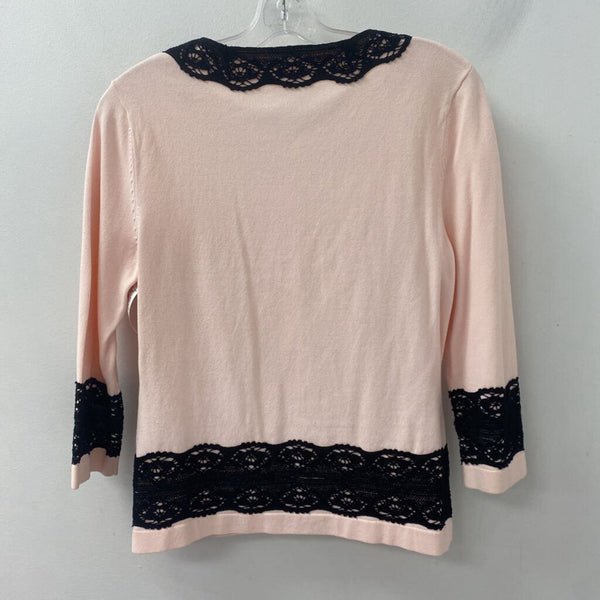 NYGARD WOMEN'S CARDIGAN pink black S