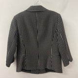 LAURA WOMEN'S BLAZER/JACKET black white dots 8