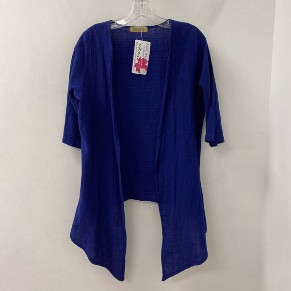 EZZE WEAR WOMEN'S BLOUSE/SHIRT blue S