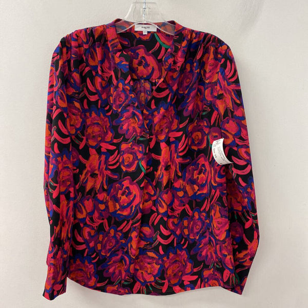 SUNCOO paris WOMEN'S BLOUSE/SHIRT pink blue orangr black 1/S