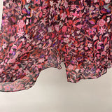 ELIE TAHARI WOMEN'S BLOUSE/SHIRT pink multi M/L