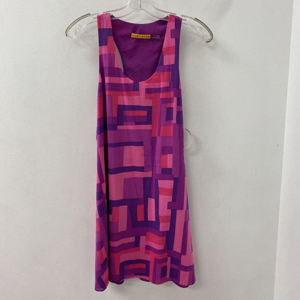 alice + olivia WOMEN'S DRESS pink purple m