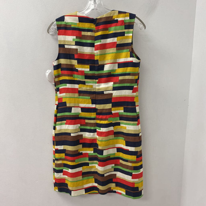 MILLY WOMEN'S DRESS red yellow multi 2/S
