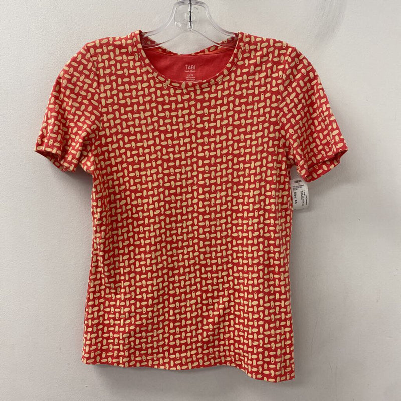 TABI WOMEN'S T-SHIRT pink crealm print XS