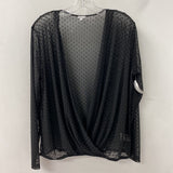 KISMET WOMEN'S BLOUSE/SHIRT black dots L