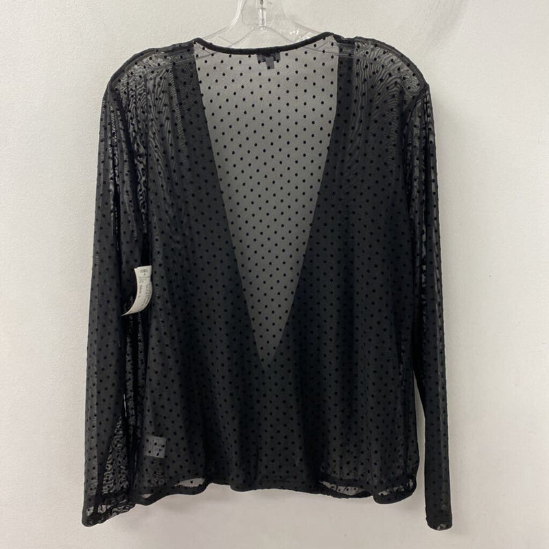 KISMET WOMEN'S BLOUSE/SHIRT black dots L
