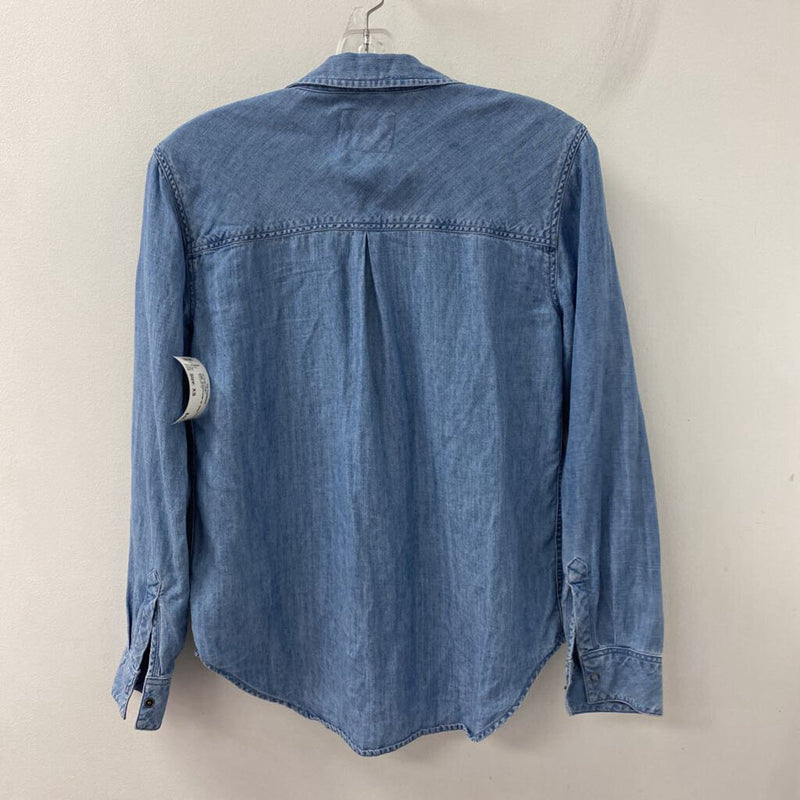 RAILS WOMEN'S BLOUSE/SHIRT denim-blue multi XS