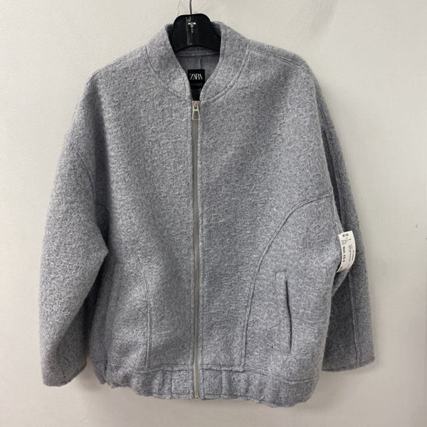 ZARA WOMEN'S COAT grey XS-S