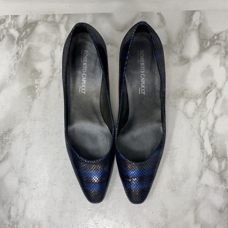 ROBERTO CAPUCCI WOMEN'S FOOTWEAR black navy 9.5C