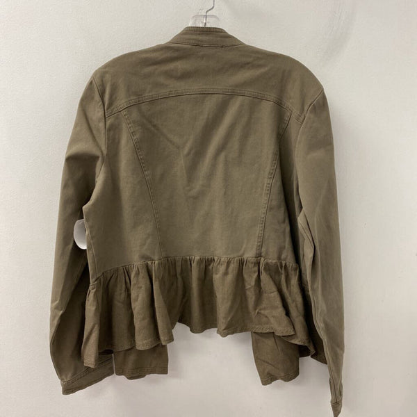 TORRID WOMEN'S PLUS TOP brown 0X