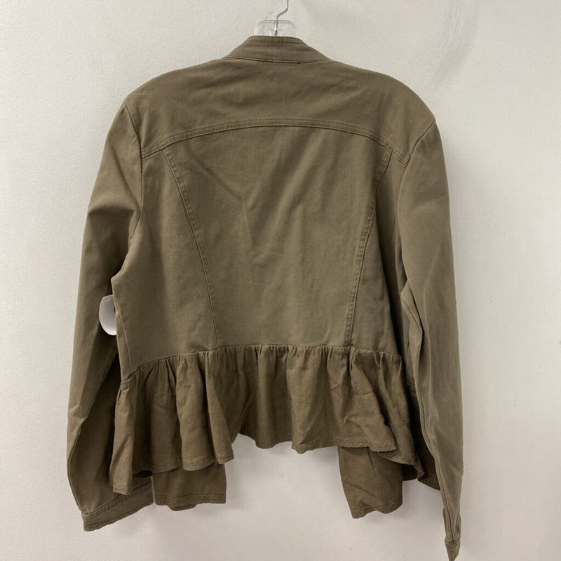 TORRID WOMEN'S PLUS TOP brown 0X