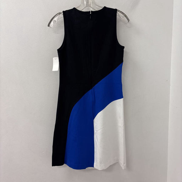 MICHAEL KORS WOMEN'S DRESS black blue white S