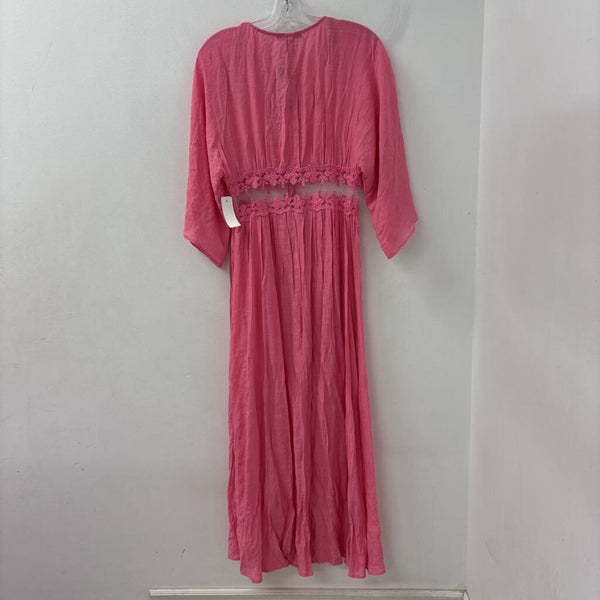 FOREVER 21 WOMEN'S KIMONO/DUSTER pink S