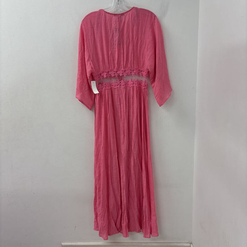 FOREVER 21 WOMEN'S KIMONO/DUSTER pink S