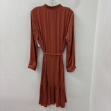 VERO MODA WOMEN'S DRESS brick red XL