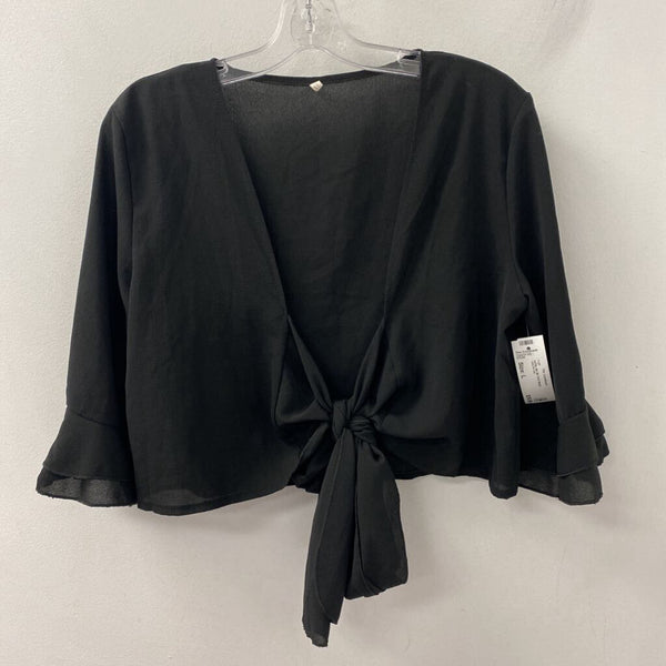 WOMEN'S TOP black L