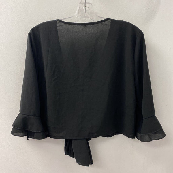 WOMEN'S TOP black L