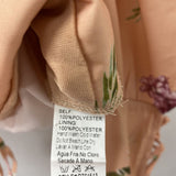 BANJUL WOMEN'S TOP peach pink green mix L