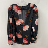 RW&CO WOMEN'S TOP black pink red mix M