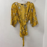 DYNAMITE WOMEN'S KIMONO/DUSTER yellow blue white mix L