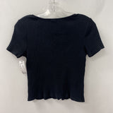 H&M WOMEN'S T-SHIRT black M