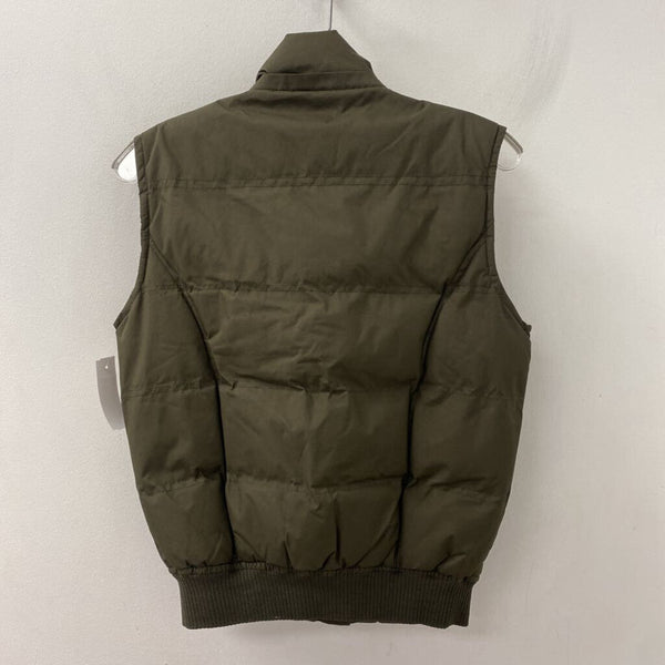 OK! WOMEN'S VESTS OUTERWEAR dark olive S