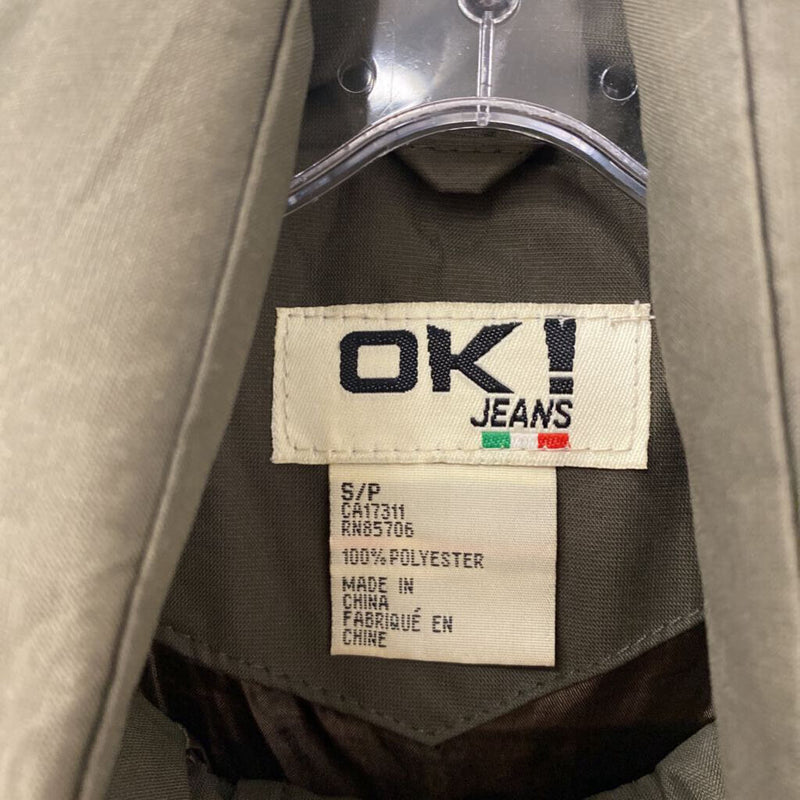 OK! WOMEN'S VESTS OUTERWEAR dark olive S