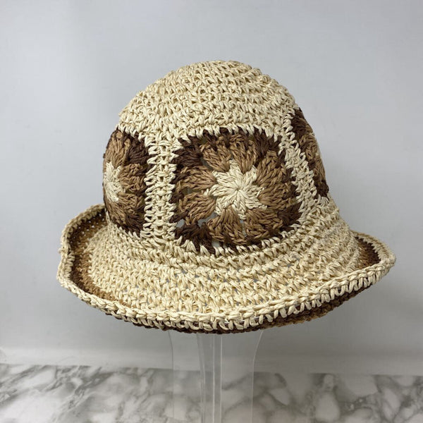 WOMEN'S HAT beige brown