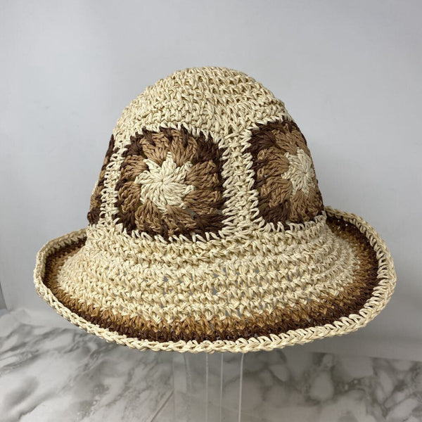 WOMEN'S HAT beige brown