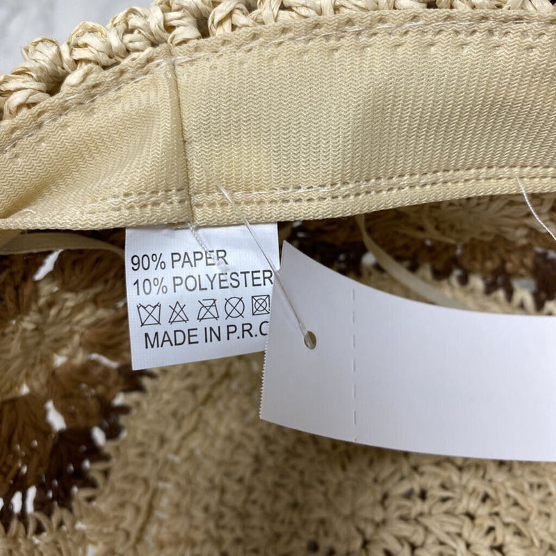 WOMEN'S HAT beige brown