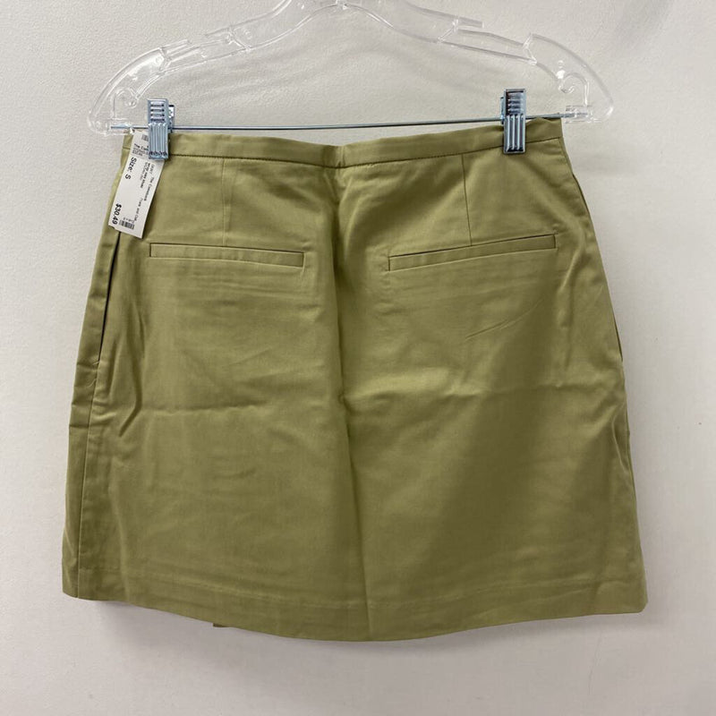 Frank and Oak WOMEN'S SKIRT khaki S
