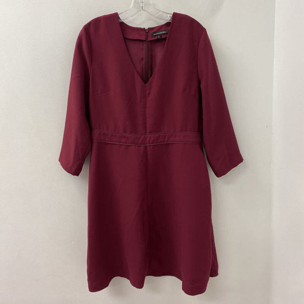 Banana Republic WOMEN'S DRESS burgundy 12