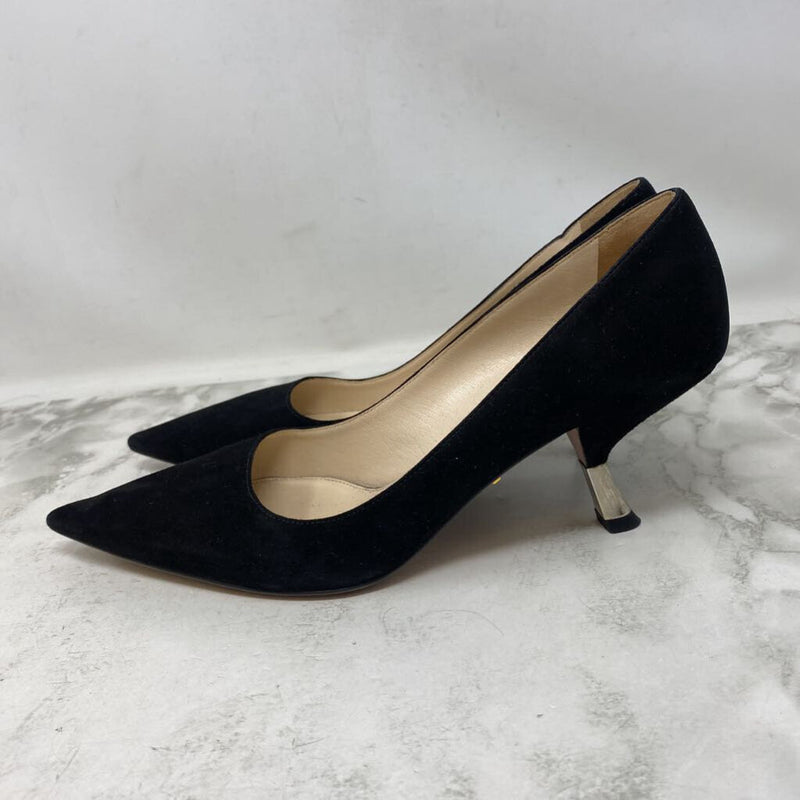 PRADA WOMEN'S HEELS black 39.5