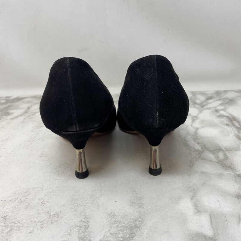 PRADA WOMEN'S HEELS black 39.5