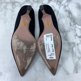 PRADA WOMEN'S HEELS black 39.5