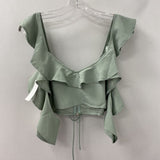 tobi WOMEN'S TOP sage green S