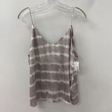 fashion nova WOMEN'S TANK/CAMI grey white mix XL