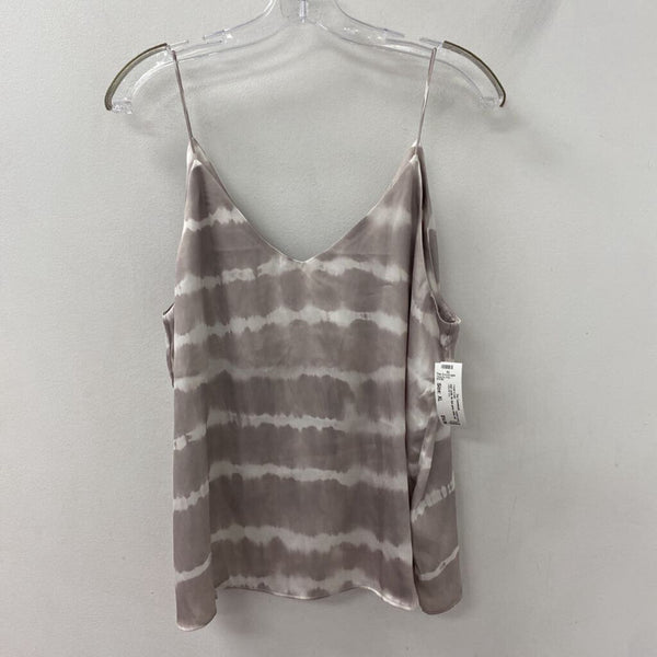 fashion nova WOMEN'S TANK/CAMI grey white mix XL