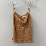 ASTR WOMEN'S TOP salmon cream mix L