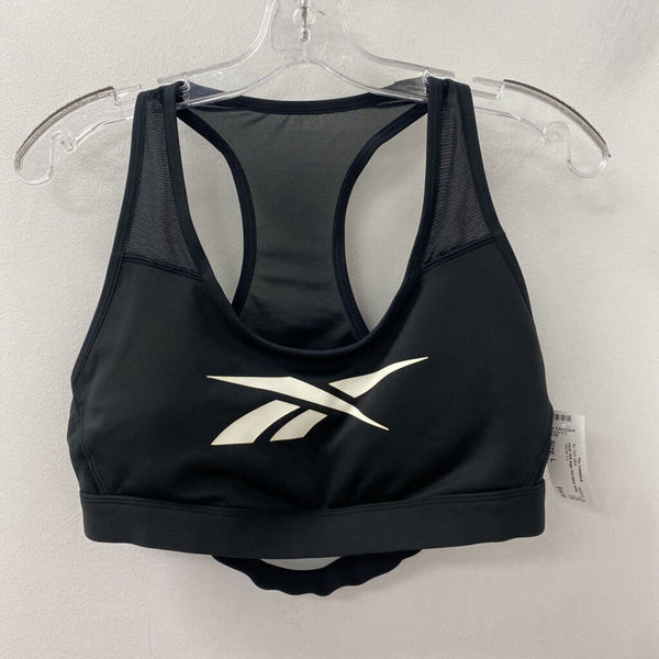 REEBOK WOMEN'S ACTIVE BRA black white mix L