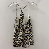 J CREW WOMEN'S TANK/CAMI leopard print 14