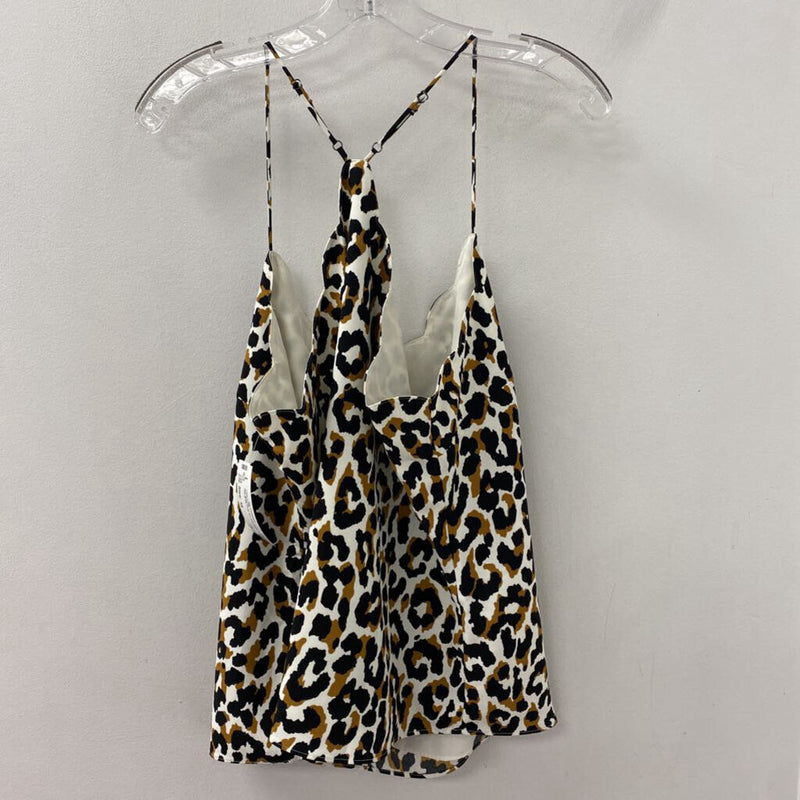 J CREW WOMEN'S TANK/CAMI leopard print 14