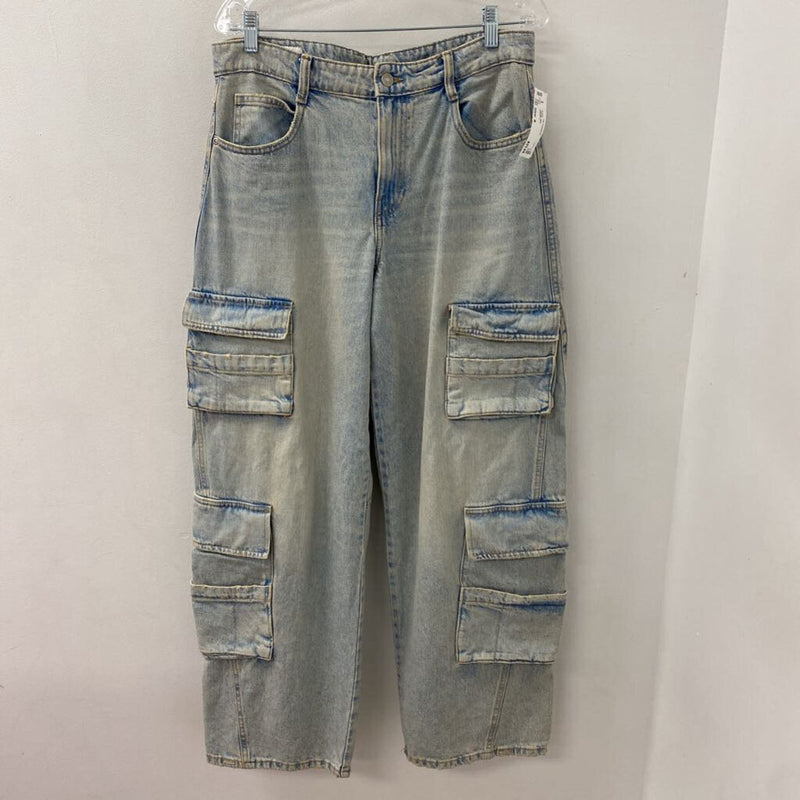 ZARA WOMEN'S JEANS blue 8