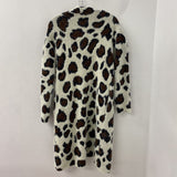sweet lovely WOMEN'S CARDIGAN animal print S/M