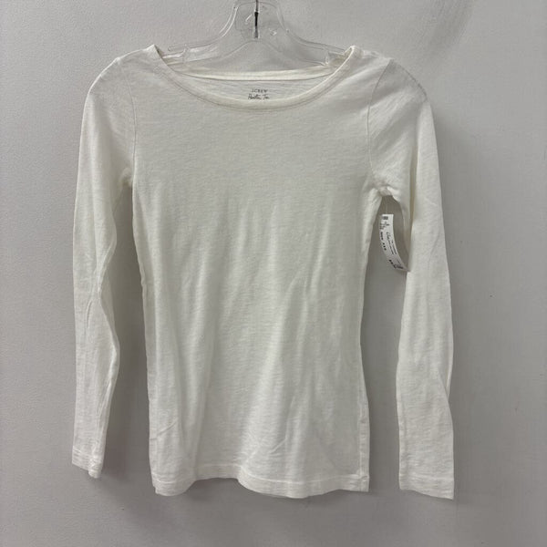 J CREW WOMEN'S TOP white XXS