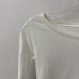 J CREW WOMEN'S TOP white XXS
