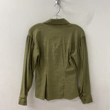 ZARA WOMEN'S BLOUSE/SHIRT olive green M